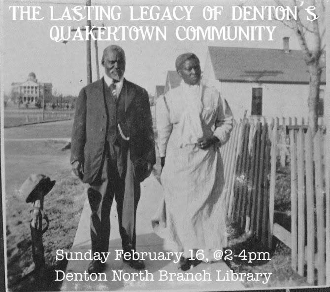 D2 Conversation: The Lasting Legacy of Denton’s Quakertown Communities