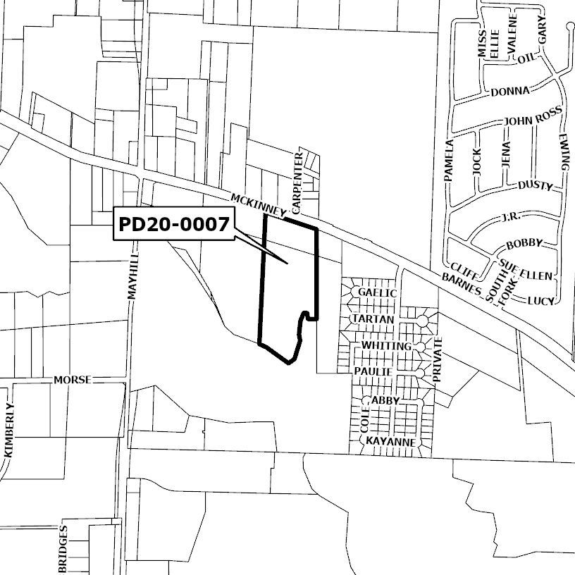 PD20-0007 Location map