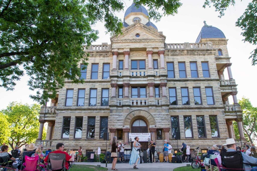 Twilight Tunes on Denton Square